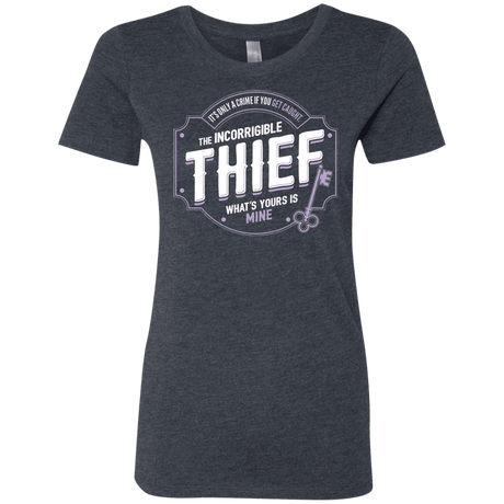 T-Shirts Vintage Navy / S Thief Women's Triblend T-Shirt