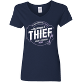 Thief Women's V-Neck T-Shirt