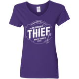 Thief Women's V-Neck T-Shirt