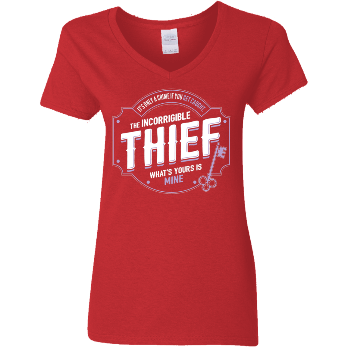 Thief Women's V-Neck T-Shirt