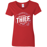 Thief Women's V-Neck T-Shirt