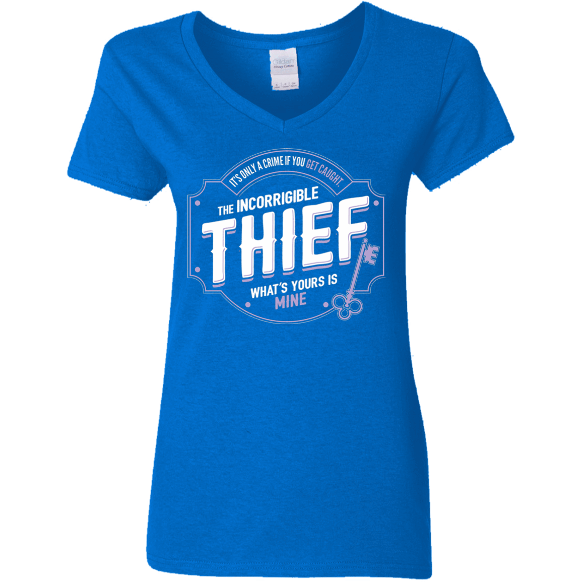 Thief Women's V-Neck T-Shirt