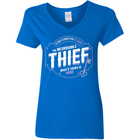 Thief Women's V-Neck T-Shirt