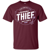 T-Shirts Maroon / YXS Thief Youth T-Shirt