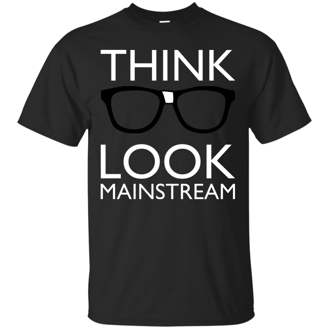 T-Shirts Black / S Think Nerd T-Shirt