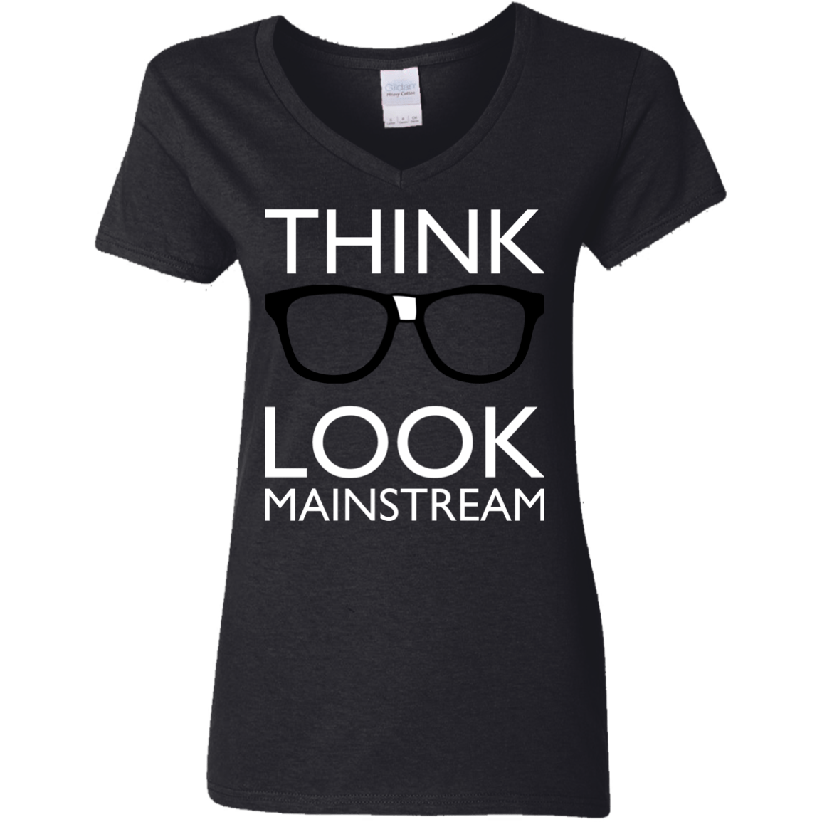 Think Nerd Women's V-Neck T-Shirt