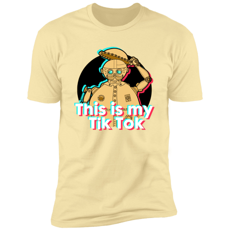 T-Shirts Banana Cream / S This is my Tik Tok Men's Premium T-Shirt