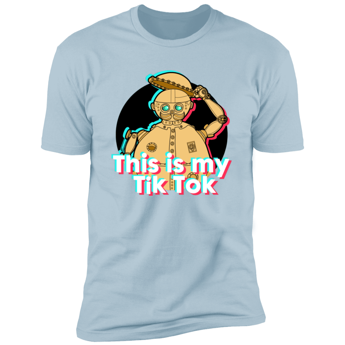 T-Shirts Light Blue / S This is my Tik Tok Men's Premium T-Shirt