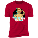 T-Shirts Red / S This is my Tik Tok Men's Premium T-Shirt