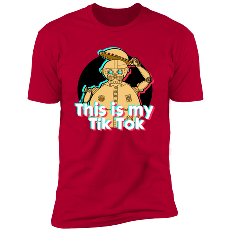 T-Shirts Red / S This is my Tik Tok Men's Premium T-Shirt