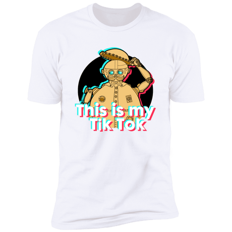 T-Shirts White / S This is my Tik Tok Men's Premium T-Shirt
