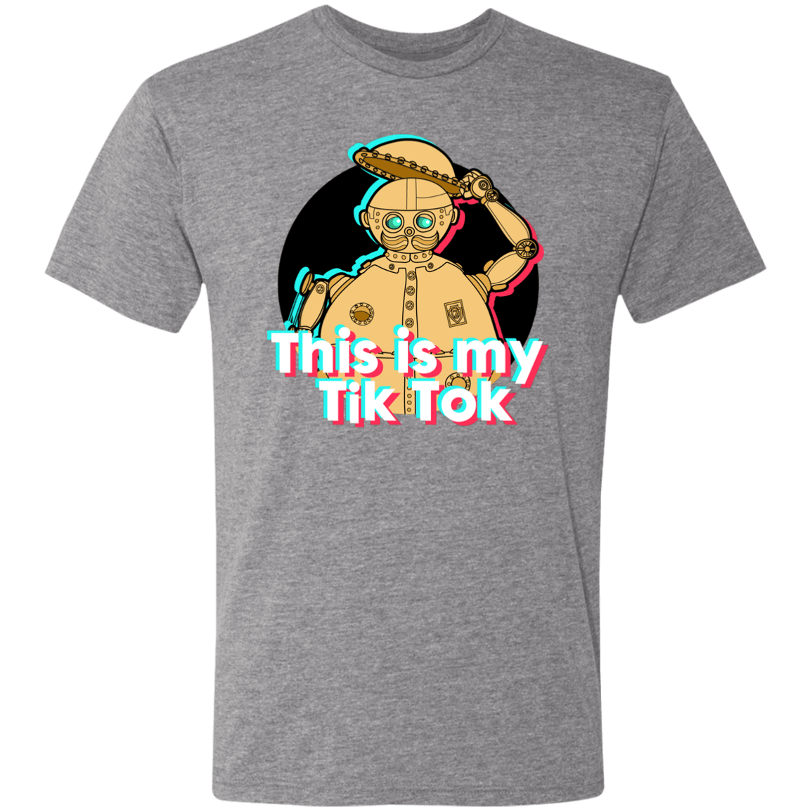 T-Shirts Premium Heather / S This is my Tik Tok Men's Triblend T-Shirt