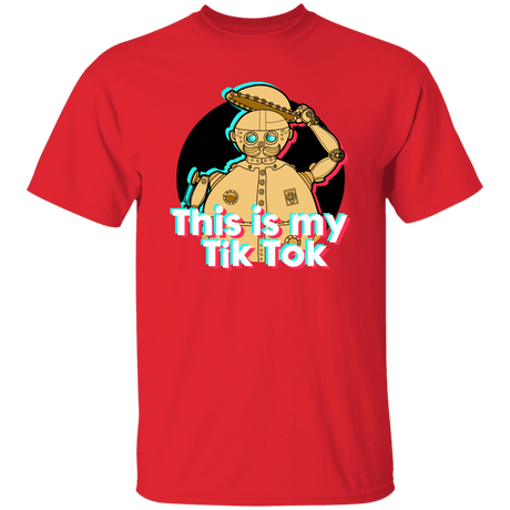 T-Shirts Red / S This is my Tik Tok T-Shirt