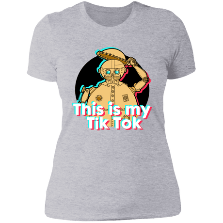 T-Shirts Heather Grey / S This is my Tik Tok Women's Premium T-Shirt
