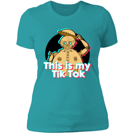 T-Shirts Tahiti Blue / S This is my Tik Tok Women's Premium T-Shirt