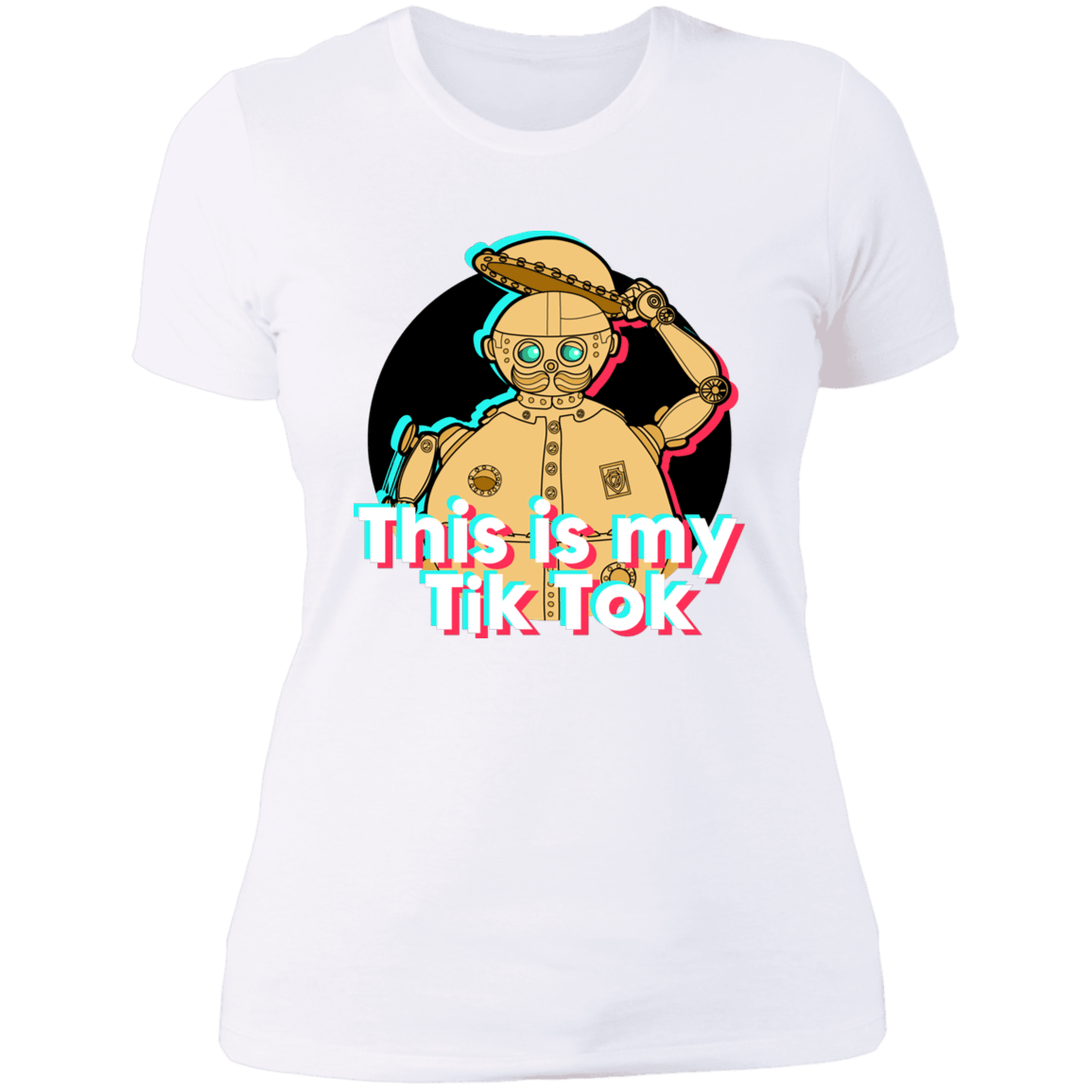 T-Shirts White / S This is my Tik Tok Women's Premium T-Shirt