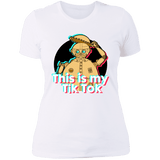 T-Shirts White / S This is my Tik Tok Women's Premium T-Shirt