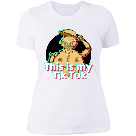 T-Shirts White / S This is my Tik Tok Women's Premium T-Shirt