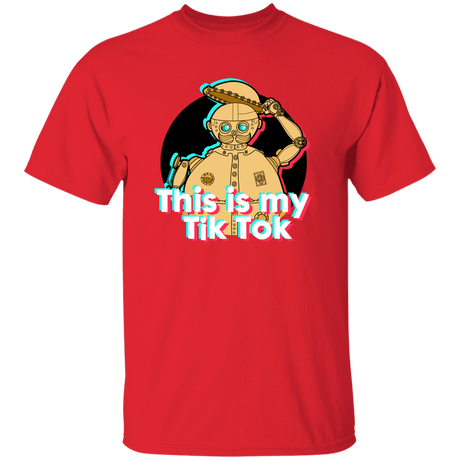 T-Shirts Red / YXS This is my Tik Tok Youth T-Shirt