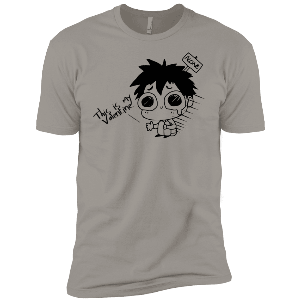 T-Shirts Light Grey / YXS This is my Valentine Boys Premium T-Shirt