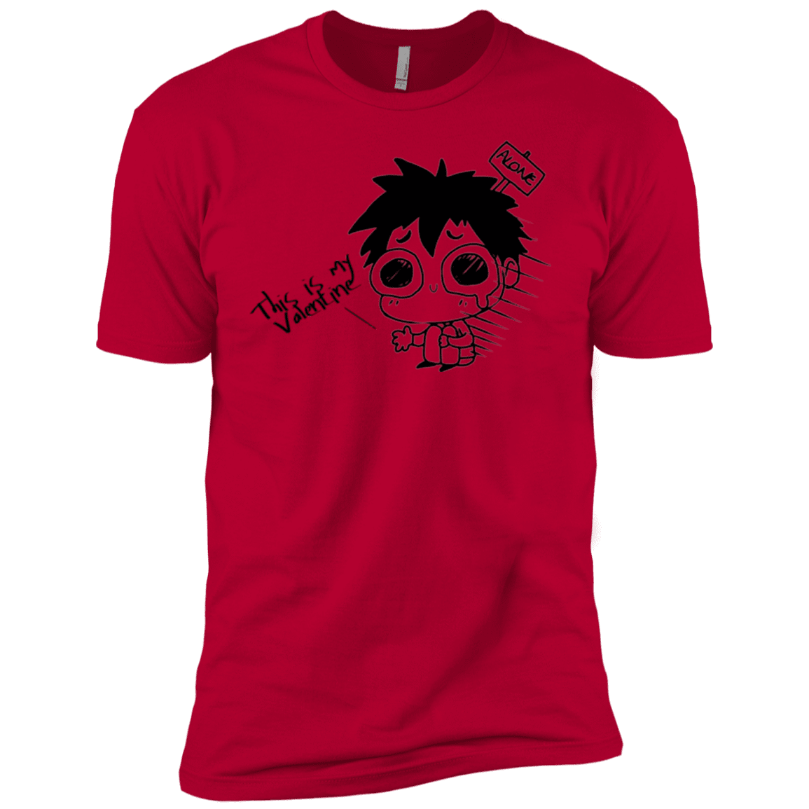 T-Shirts Red / YXS This is my Valentine Boys Premium T-Shirt