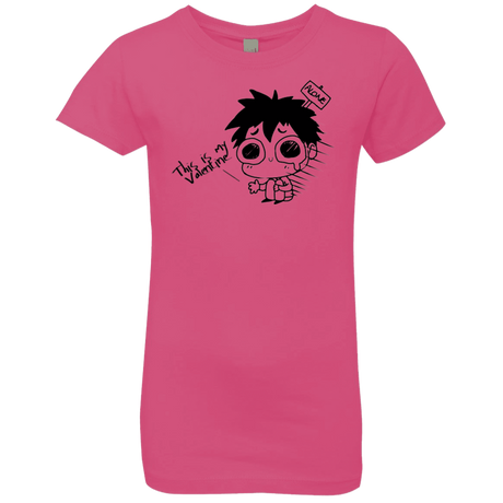 T-Shirts Hot Pink / YXS This is my Valentine Girls Premium T-Shirt