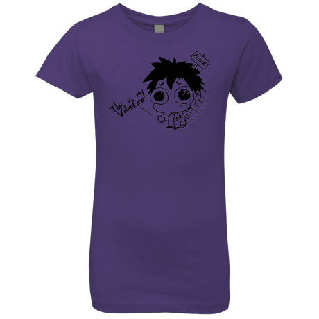 T-Shirts Purple Rush / YXS This is my Valentine Girls Premium T-Shirt