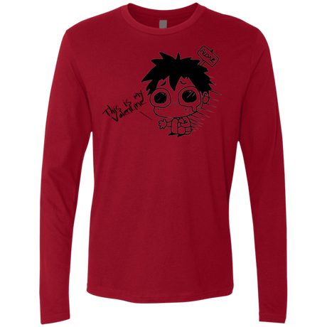 T-Shirts Cardinal / Small This is my Valentine Men's Premium Long Sleeve