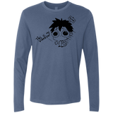 T-Shirts Indigo / Small This is my Valentine Men's Premium Long Sleeve