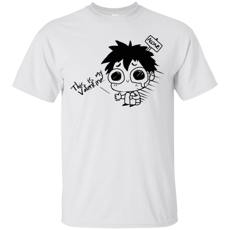 T-Shirts White / Small This is my Valentine T-Shirt