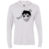 T-Shirts Heather White / X-Small This is my Valentine Triblend Long Sleeve Hoodie Tee