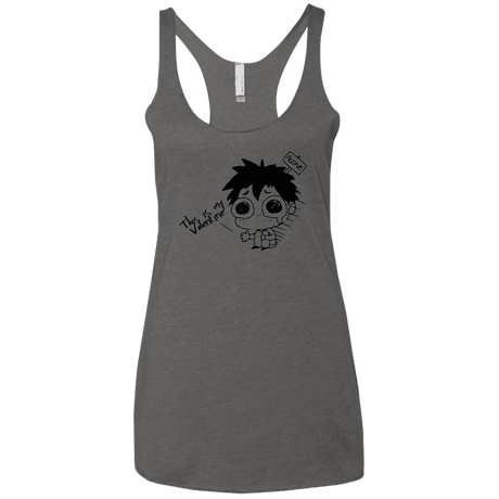 T-Shirts Premium Heather / X-Small This is my Valentine Women's Triblend Racerback Tank