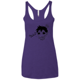 T-Shirts Purple / X-Small This is my Valentine Women's Triblend Racerback Tank