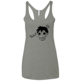 T-Shirts Venetian Grey / X-Small This is my Valentine Women's Triblend Racerback Tank