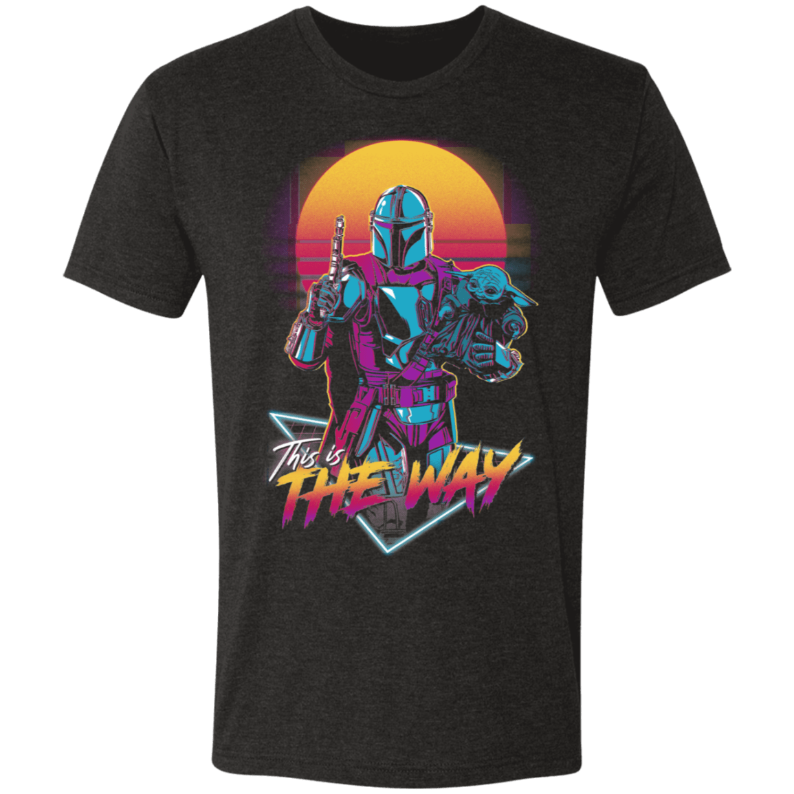 T-Shirts Vintage Black / S This is the Way Men's Triblend T-Shirt