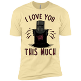 T-Shirts Banana Cream / X-Small This much Men's Premium T-Shirt