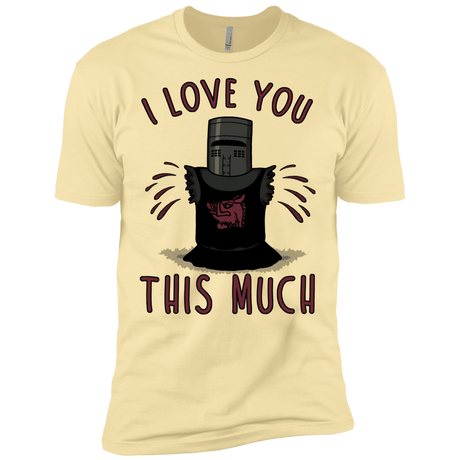 T-Shirts Banana Cream / X-Small This much Men's Premium T-Shirt