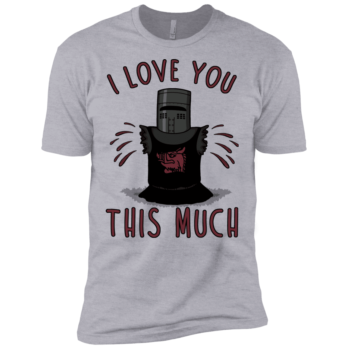 T-Shirts Heather Grey / X-Small This much Men's Premium T-Shirt