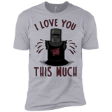 T-Shirts Heather Grey / X-Small This much Men's Premium T-Shirt