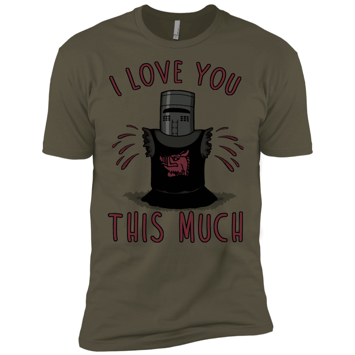 T-Shirts Military Green / X-Small This much Men's Premium T-Shirt