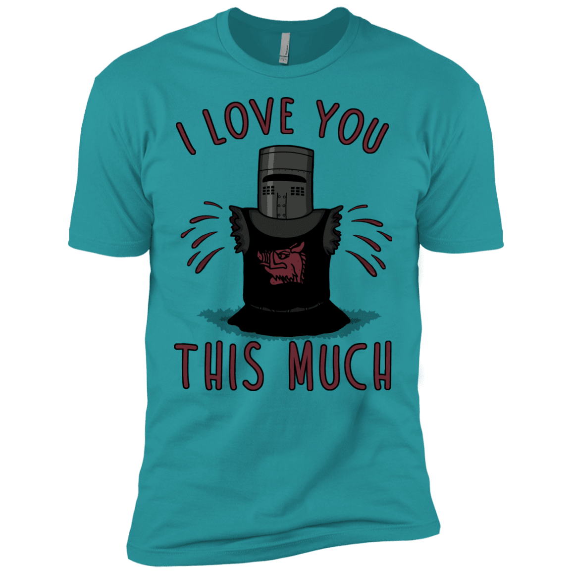 T-Shirts Tahiti Blue / X-Small This much Men's Premium T-Shirt