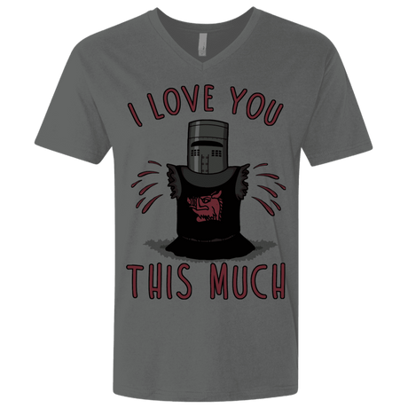 T-Shirts Heavy Metal / X-Small This much Men's Premium V-Neck