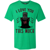 T-Shirts Envy / Small This much Men's Triblend T-Shirt