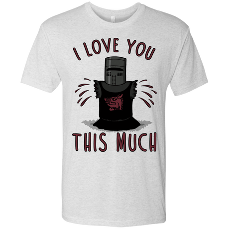 T-Shirts Heather White / Small This much Men's Triblend T-Shirt