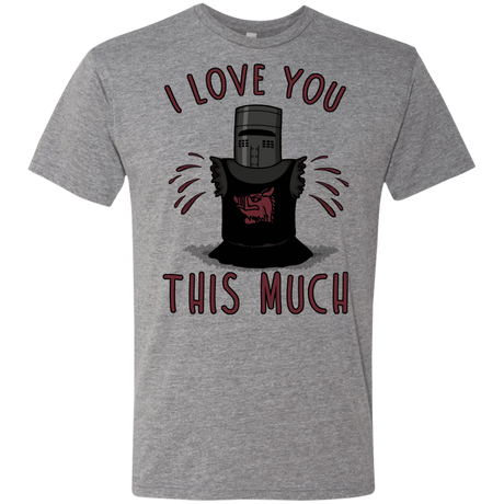 T-Shirts Premium Heather / Small This much Men's Triblend T-Shirt