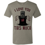 T-Shirts Venetian Grey / Small This much Men's Triblend T-Shirt