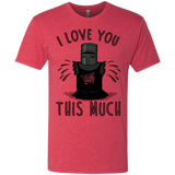 T-Shirts Vintage Red / Small This much Men's Triblend T-Shirt