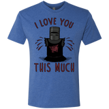 T-Shirts Vintage Royal / Small This much Men's Triblend T-Shirt