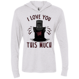 This much Triblend Long Sleeve Hoodie Tee