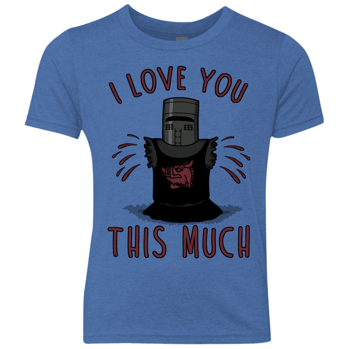 T-Shirts Vintage Royal / YXS This much Youth Triblend T-Shirt